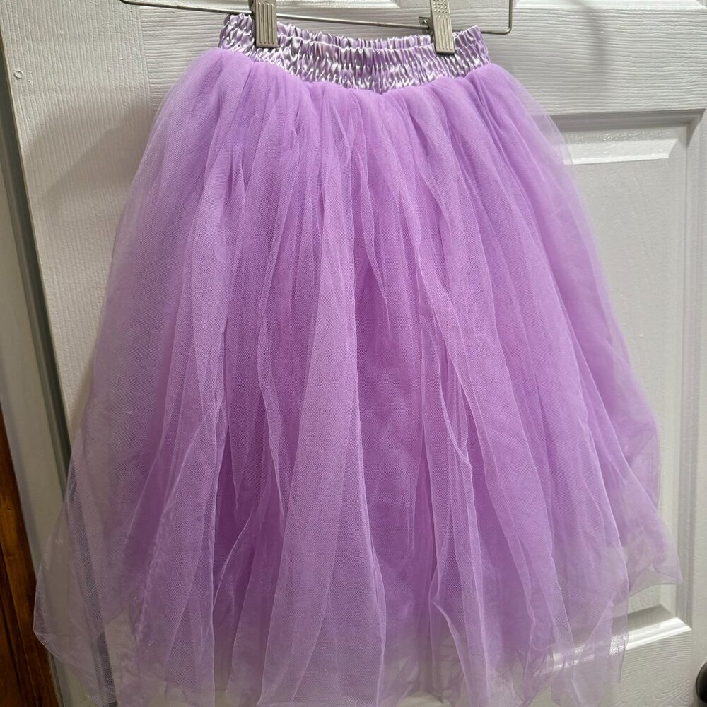 Custom  made lilac tutu skirt - Picture 2 of 6